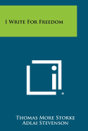 I Write for Freedom