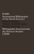 IBSS: Political Science: 1984 Volume 33