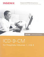 ICD-9-CM Professional for Hospitals 2008, Vol. 1,2 & 3(softbound)