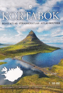 Iceland Road Atlas 1:300 000 Kortabok 2024-2026 - comprehensive edition