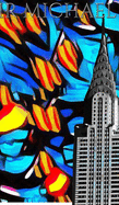 Iconic Chrysler Building New York City Sir Michael Huhn pop art Drawing Journal: Iconic Chrysler Building New York City Sir Michael Huhn pop art Drawing Journal