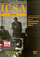 ICSA Study Text: Professional Stage 2