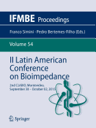 II Latin American Conference on Bioimpedance: 2nd Clabio, Montevideo, September 30 - October 02, 2015