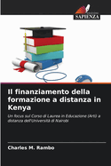 Il finanziamento della formazione a distanza in Kenya