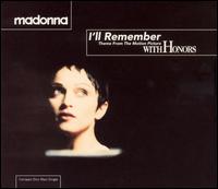 I'll Remember [US CD Single #2] - Madonna