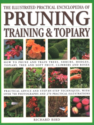 Illustrated Practical Encyclopedia of Pruning, Training and Topiary: How to Prune and Train Trees, Shrubs, Hedges, Topiary, Tree and Soft Fruit, Climbers and Roses - Practical Advice and Step-By-Step Techniques, with Over 800 Photographs and 100... - Bird, Richard
