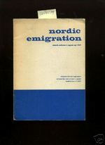 Nordic Emigration: Research Conference in Uppsala Sept 1969