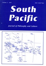 South Pacific Journal of Philosophy and Culture, Volume 2