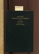Hillyer's Corporate Management and By-Laws, With Forms [Legal Reference Manual, 1927 Edition, Outdated, Historical, Advanced Case Study]