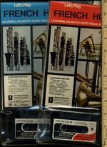 Let's Play French Horn: Level One / Level Two: a New Band Method [2 Song Books, Sheet Music With Playing Techniques Explained, Audio Visual Band Series, Wind Instrument, Matching Set]