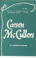 Carson McCullers (University of Minnesota Pamphlets on American Writers No. 84)