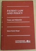 Patent Law and Policy: Cases and Materials/Book and Statutory Appendix (Contemporary Legal Education Series)