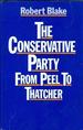 The Conservative Party from Peel to Thatcher