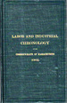 Labor and Industrial Chronology of the Commonwealth of Massachusetts 1902