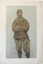 Franz Josef Land [Full Length Chromolithograph Portrait of Frederick George Jackson]