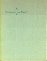 Christmas at Don Natan's. Yerba Buena's Celebration of the Holidays in 1839
