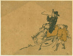 [Man Smoking on Horse].