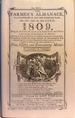 The Farmer's Almanack 1809