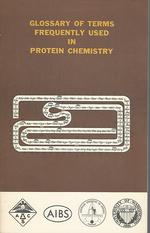 Glossary of Terms Frequently Used in Protein Chemistry