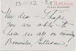 Autograph Note Signed