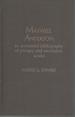 Maxwell Anderson: an Annotated Bibliograpy of Primary and Secondary Works (Scarrecrow Author Bibliographies #72)