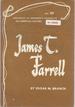 James T. Farrell (University of Minnesota Pamphets on American Writers Series, #29)