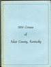 1850 Census of Adair County, Kentucky