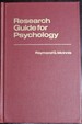 Research Guide for Psychology (Reference Sources for the Social Sciences and Humanities)