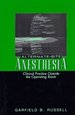 Alternate-Site Anesthesia: Clinical Practice Outside the Operating Room