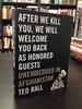 After We Kill You, We Will Welcome You Back as Honored Guests: Embedded in Afghanistan