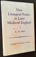 New Liturgical Feasts in Later Medieval England