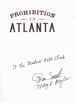 Prohibition in Atlanta: Temperance, Tiger Kings & White Lightning (inscribed)