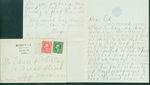 Ms Letter By Mazie Cook O'Day to Edward O'Day, July 23, 1918. Re: Letter From Edward O'Day's Wife; Family Matters