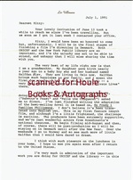 Typed Letter Signed
