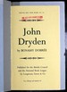 John Dryden (Writers and Their Work No 70)