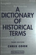 A Dictionary of Historical Terms