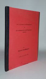 A Catalogue of Portraits of Ivan Sergeyevich Turgenev 1818-83