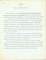 Two Views. an Essay on the Harrison Studio and the Exhibition Meditations on the Condition of the Sacramento River, the Delta, and the Bays at San Francisco Exhibition