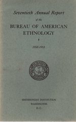 Seventieth Annual Report of the Bureau of American Ethnology: 1952-1953
