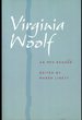 Virginia Woolf: an Mfs Reader (a Modern Fiction Studies Book)