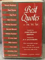 Best Quotes of '54, '55, '56