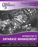 Introduction to Database Management: Project Manual