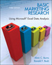 Basic Marketing Research Using Microsoft Excel Data Analysis