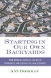 Starting in Our Own Backyards