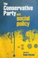 The Conservative Party and Social Policy