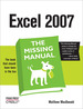 Excel 2007: the Missing Manual