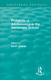 Problems of Adolescence in the Secondary School