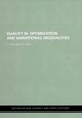 Duality in Optimization and Variational Inequalities