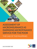 Assessment of Microinsurance as Emerging Microfinance Service for the Poor