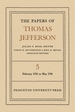 The Papers of Thomas Jefferson, Volume 5